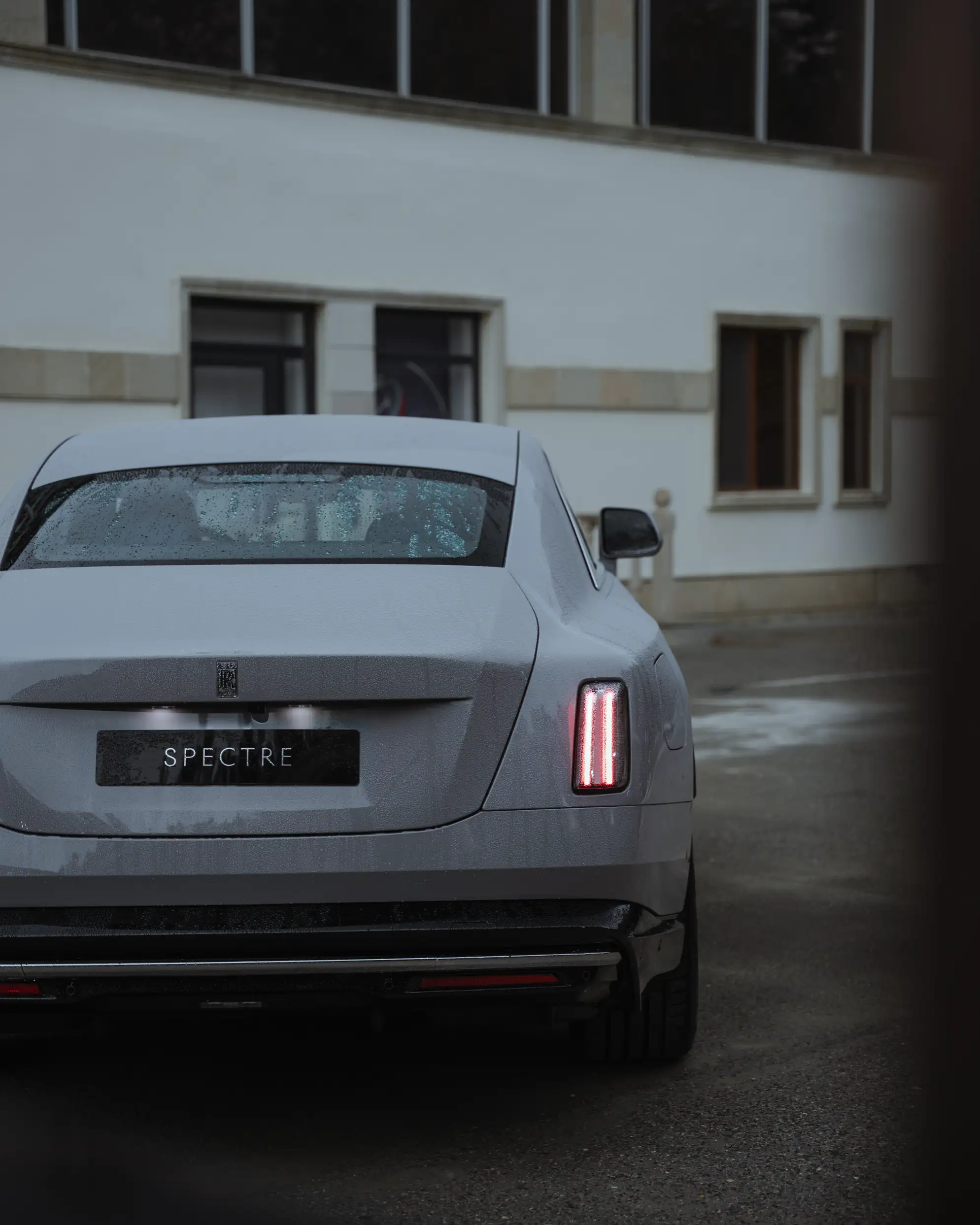 Rolls-Royce Spectre Rear Three Quarter View - Baku Dreams Luxury Cars
