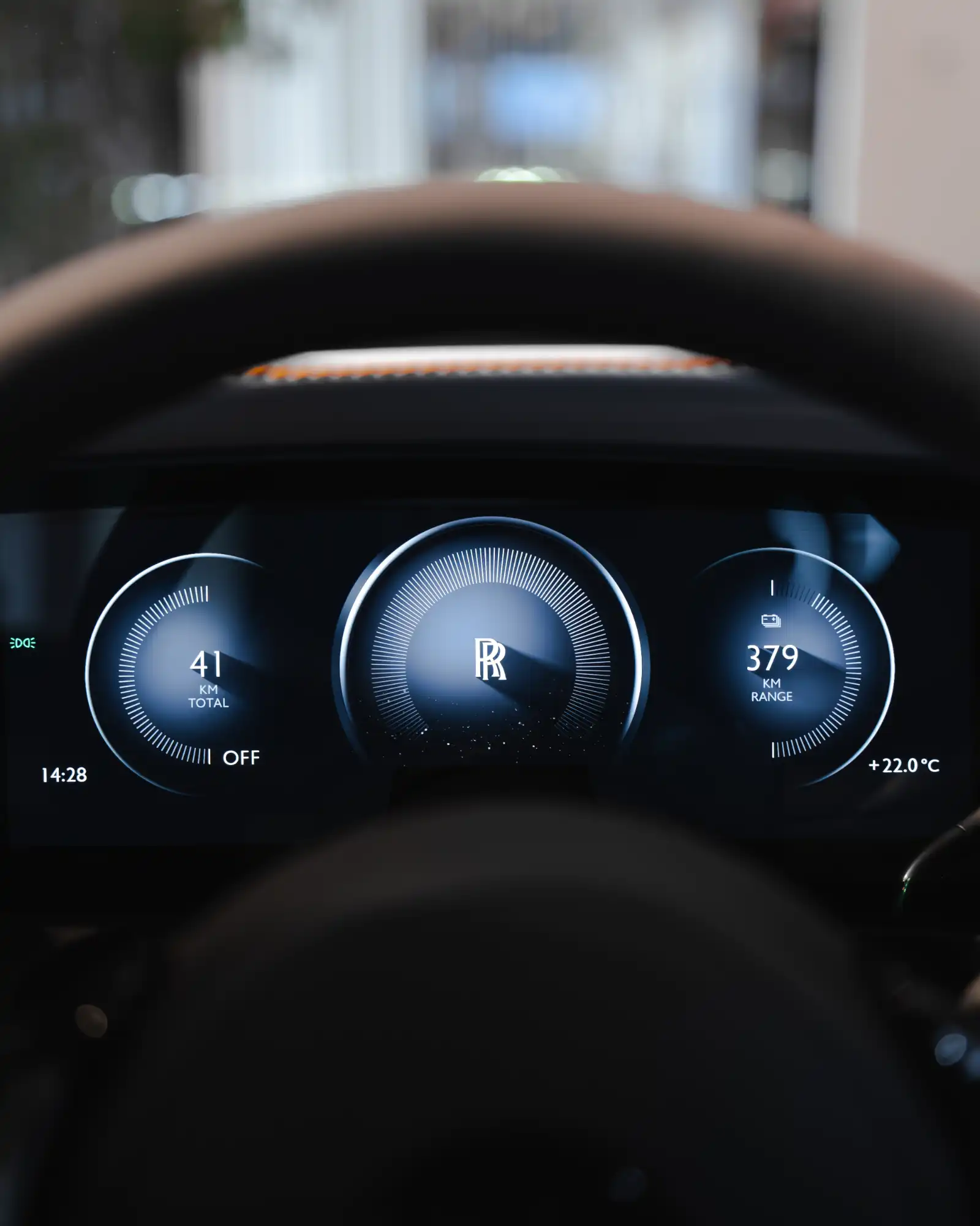 Rolls-Royce Spectre Rear Seats Interior - Baku Dreams Azerbaijan