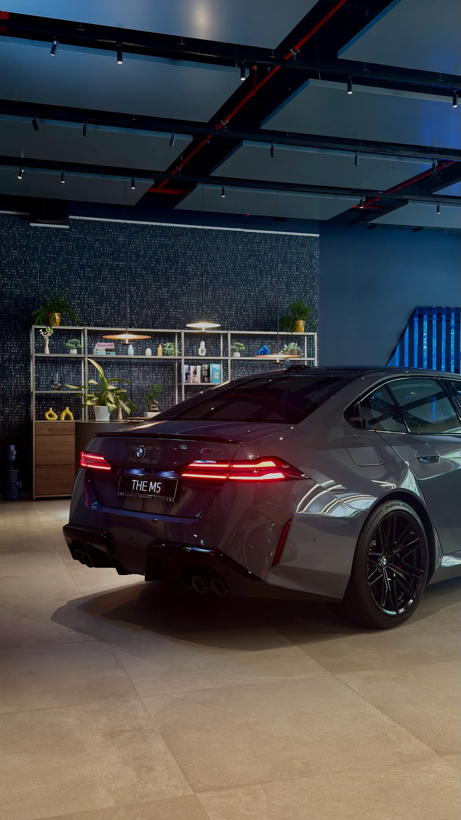 BMW M5 Front View