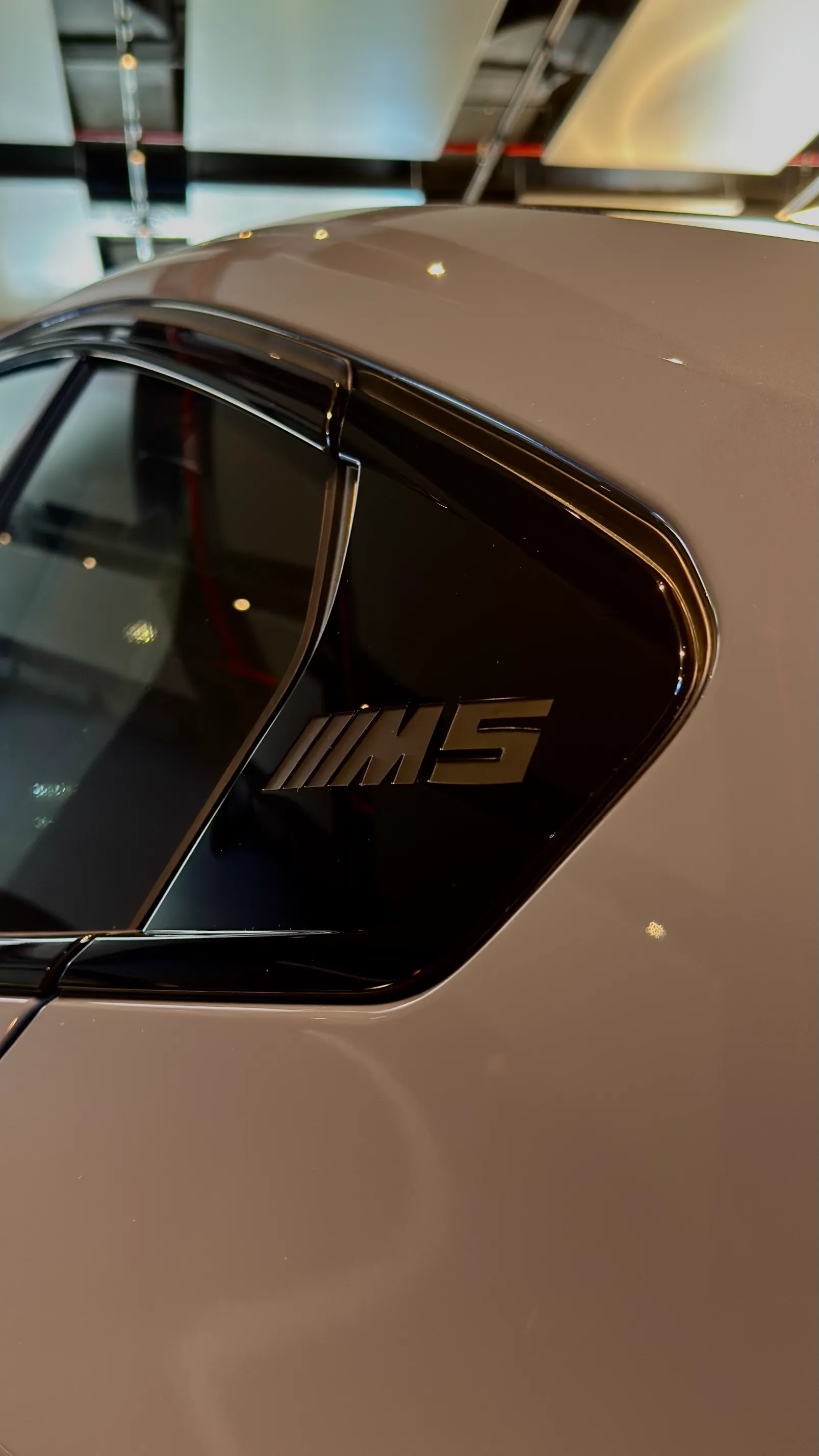 BMW M5 Side Profile